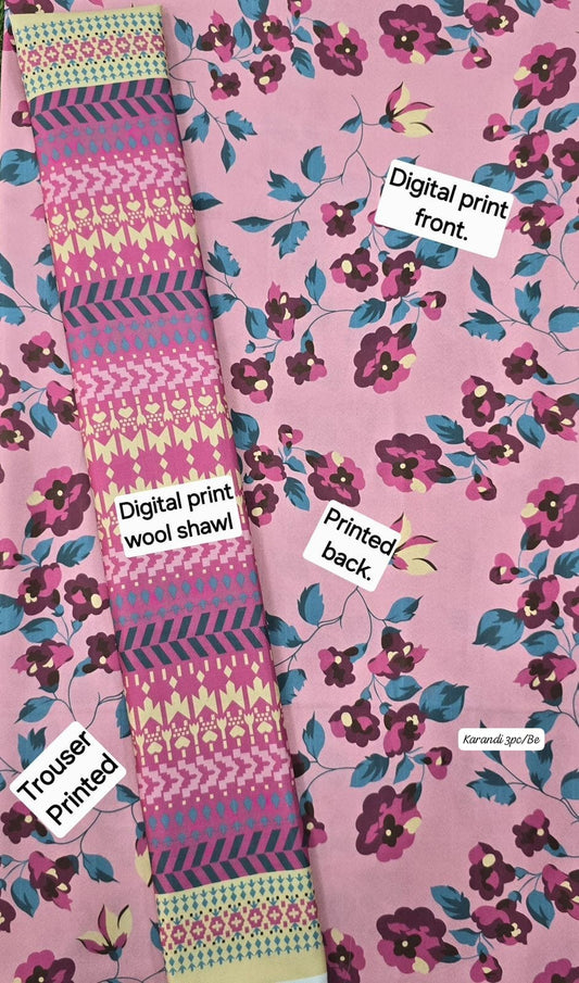 KARANDI 3PC DIGITAL PRINT PREMIUM QUALITY