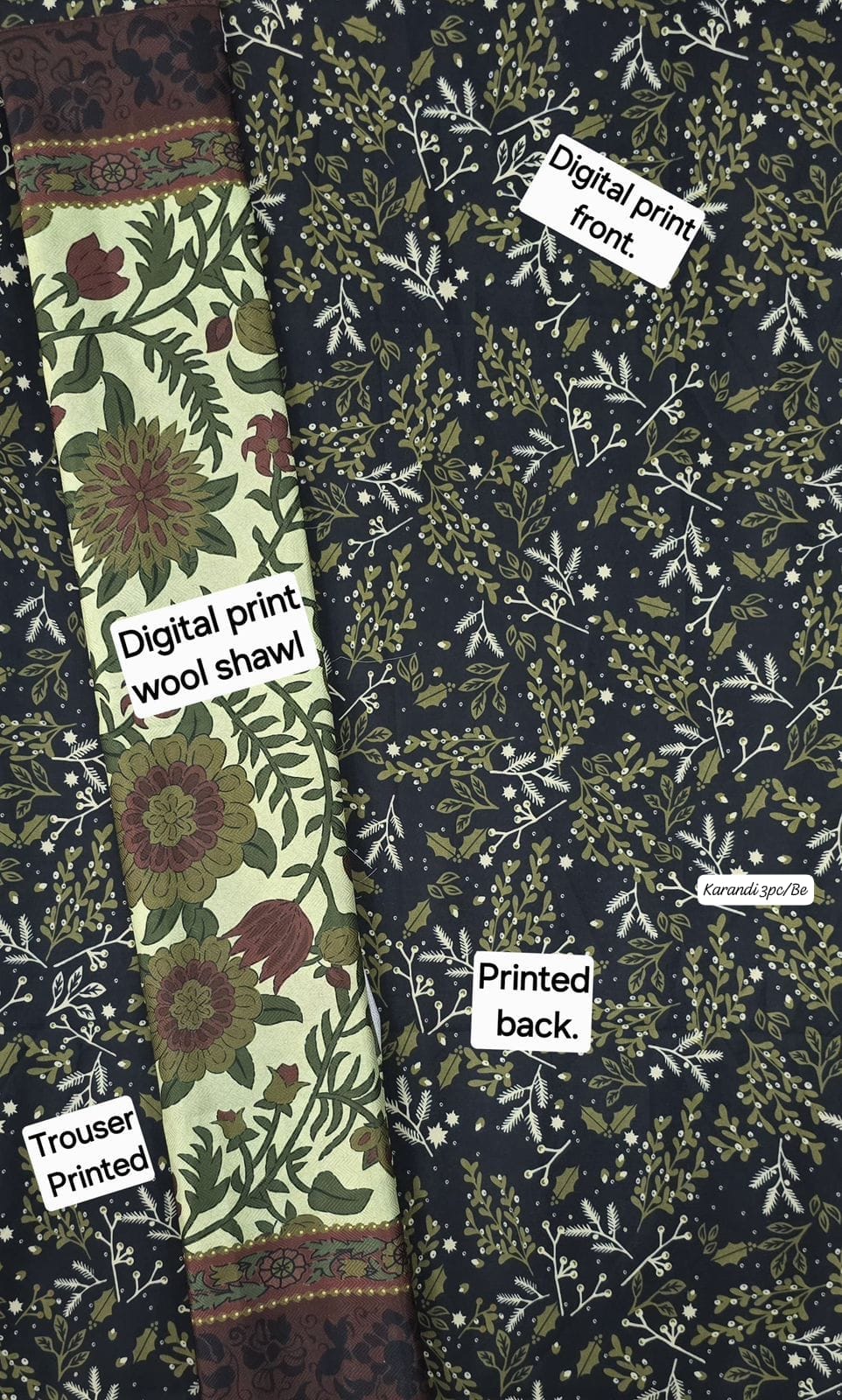 KARANDI 3PC DIGITAL PRINT PREMIUM QUALITY