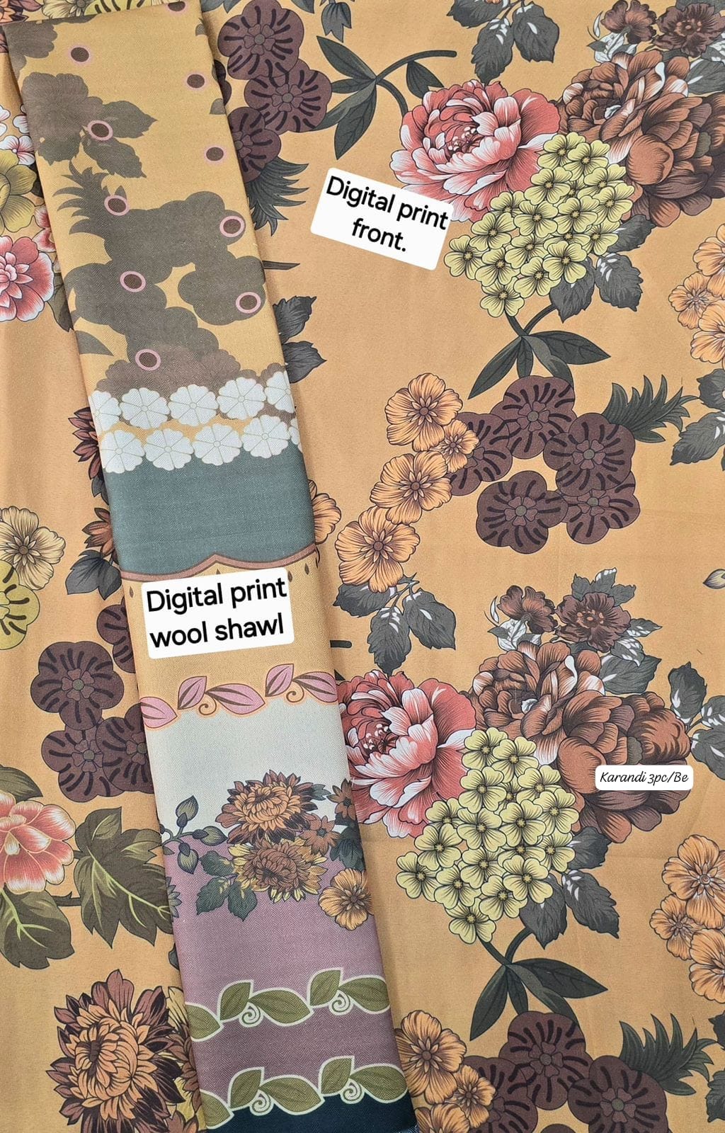 KARANDI 3PC DIGITAL PRINT PREMIUM QUALITY