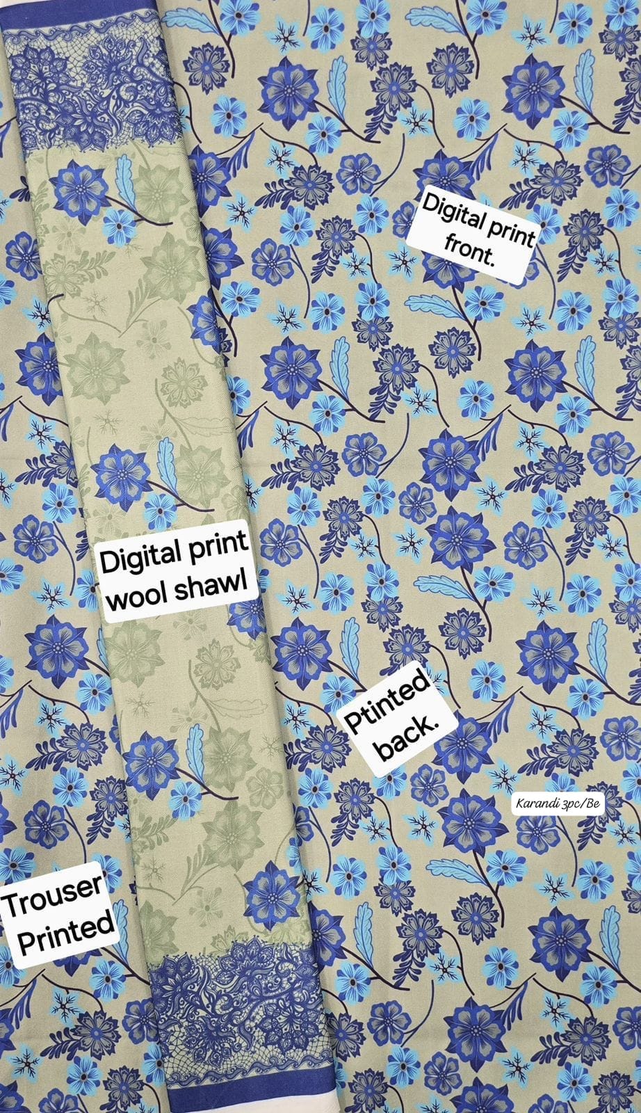 KARANDI 3PC DIGITAL PRINT PREMIUM QUALITY