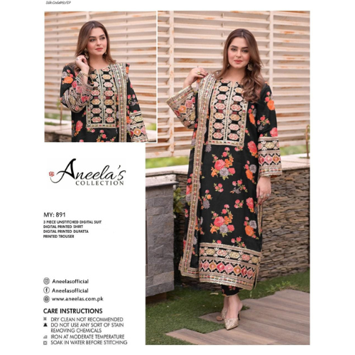 ANEELA'S HIT CODE PREMIUM QUALITY SILK