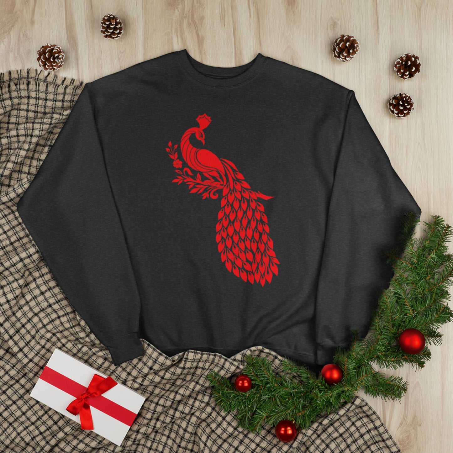 "MAJESTIC PEACOCK / UNISEX SWEATSHIRT"