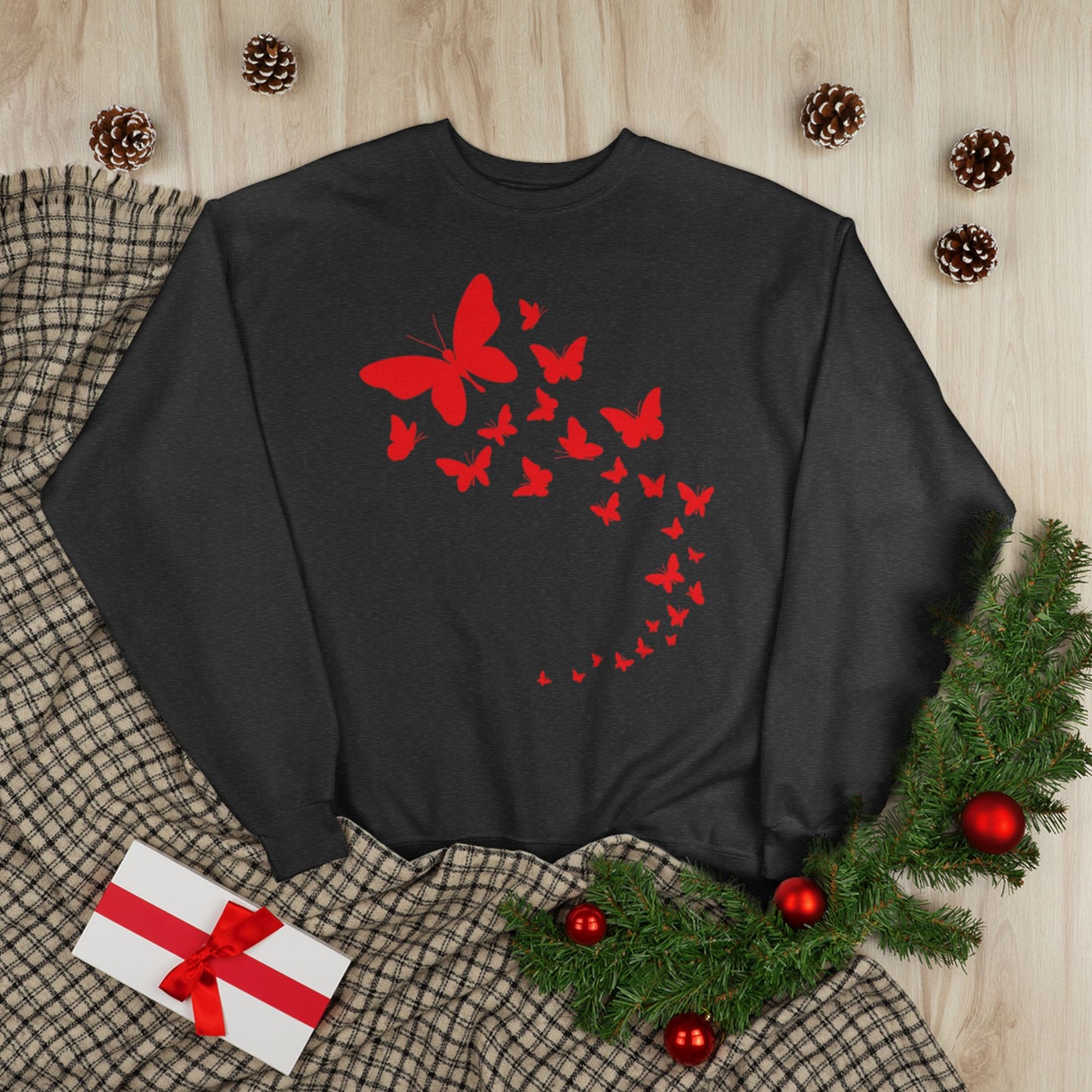 "WINGS OF TRANSFORMATION / UNISEX SWEATSHIRT"