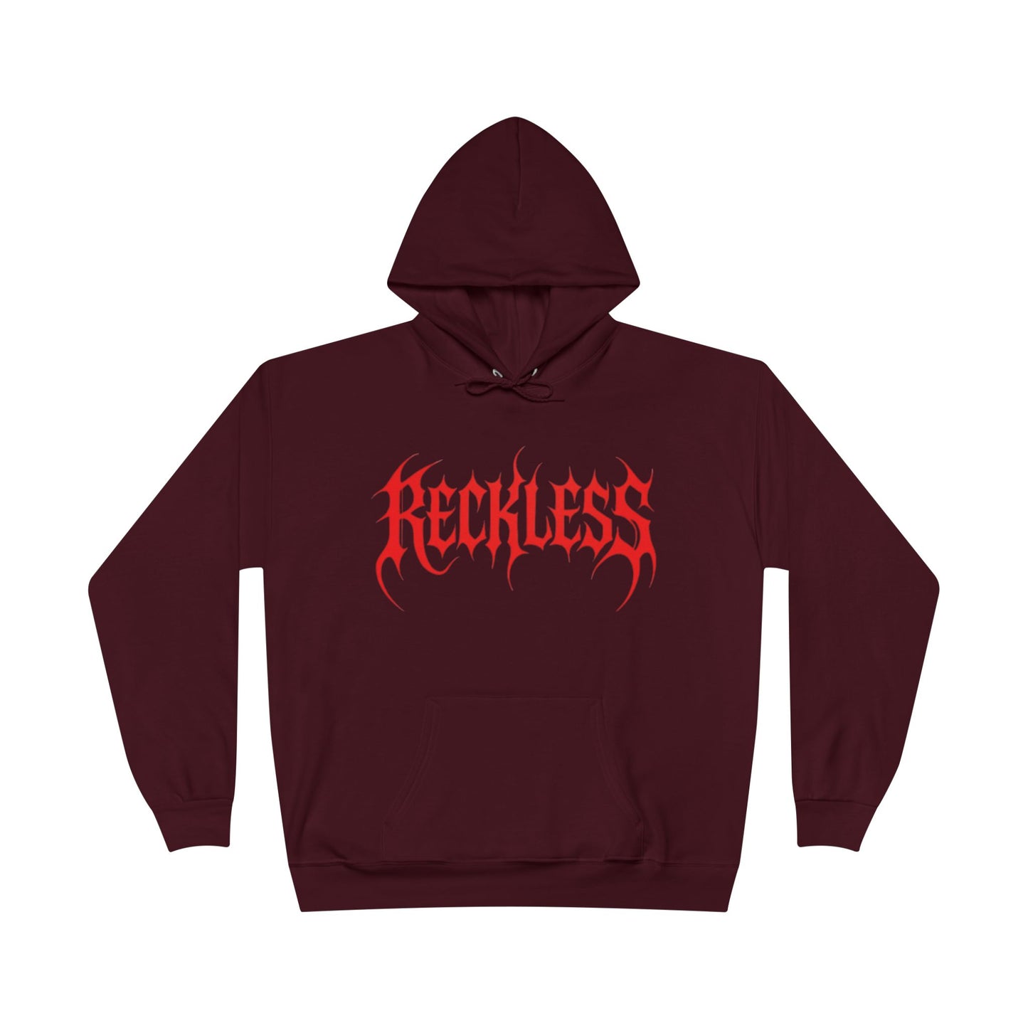 "RECKLESS / UNISEX HOODIE"