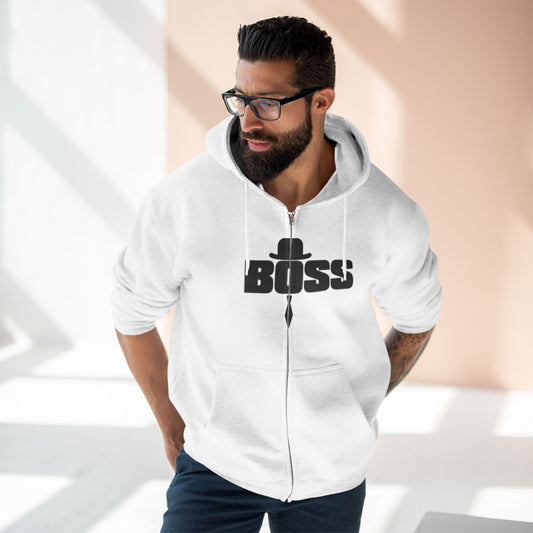 "MAFIA BOSS / ZIPPER HOODIE"