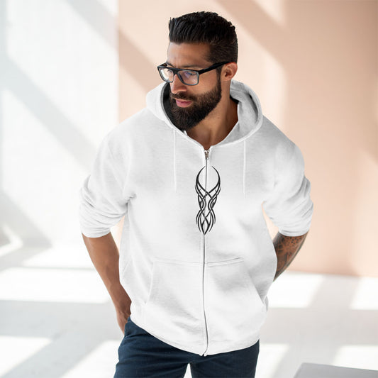 "TRIBAL FLOW / ZIPPER HOODIE"