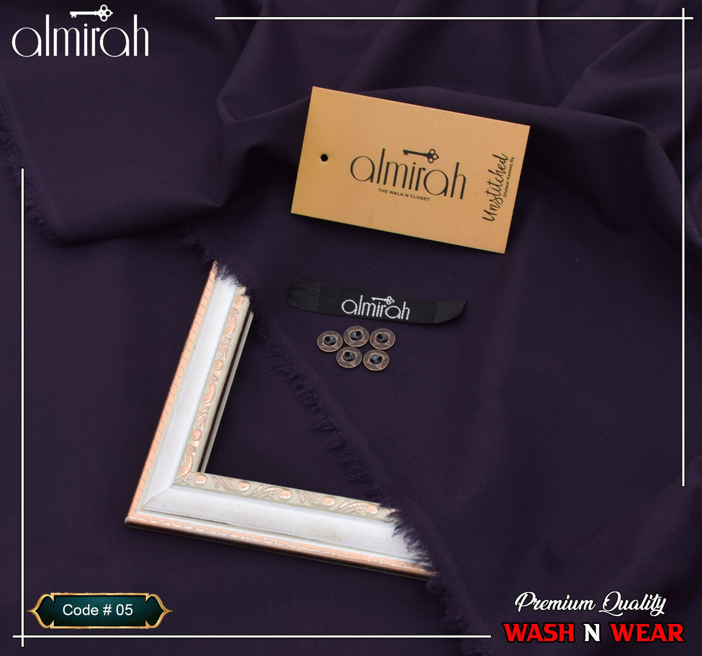 ALMIRAH LUXURY WINTER WASH N WEAR