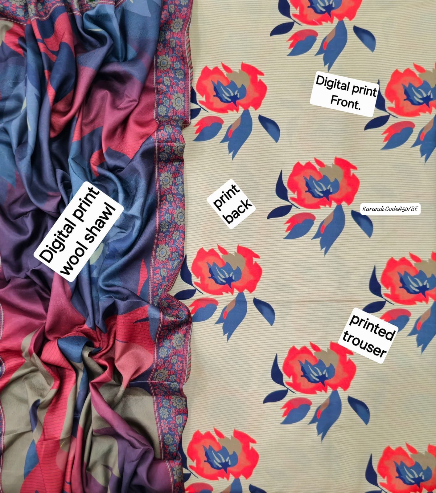 KARANDI 3PC DIGITAL PRINT PREMIUM QUALITY