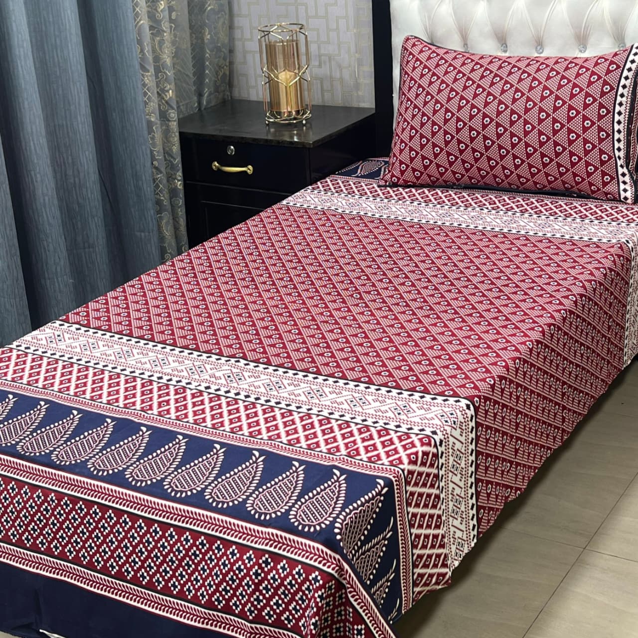 PREMIUM 76/68 CRYSTAL COTTON BEDSHEET