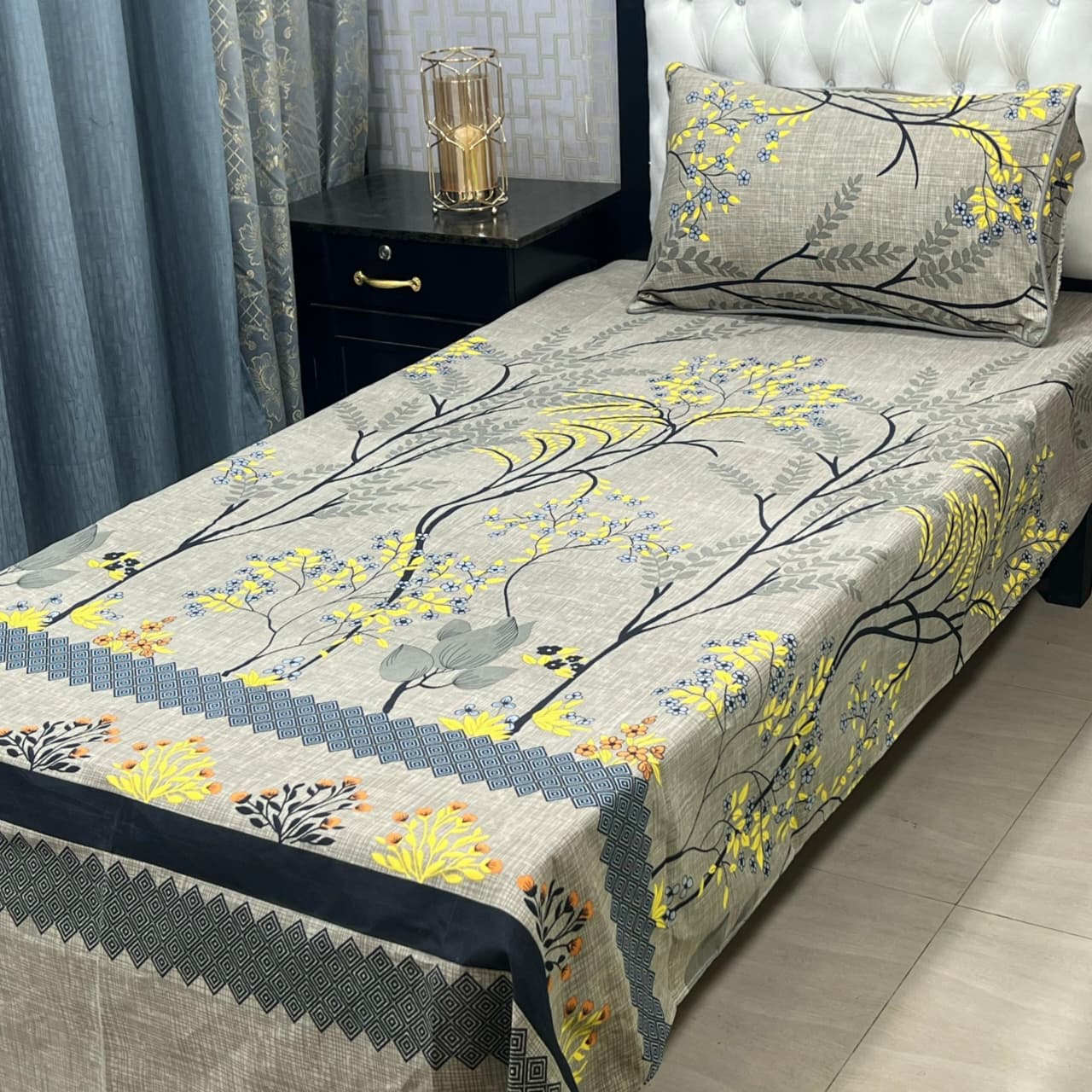 PREMIUM 76/68 CRYSTAL COTTON BEDSHEET