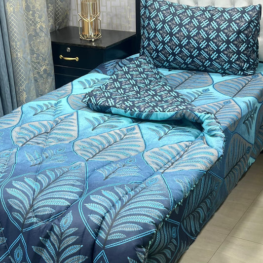 PREMIUM 3 PCS VICKIE SINGLE RAZAI SET