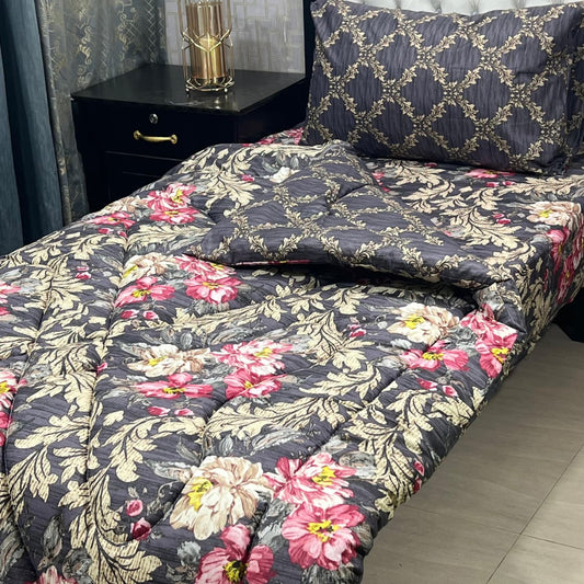 PREMIUM 3 PCS VICKIE SINGLE RAZAI SET