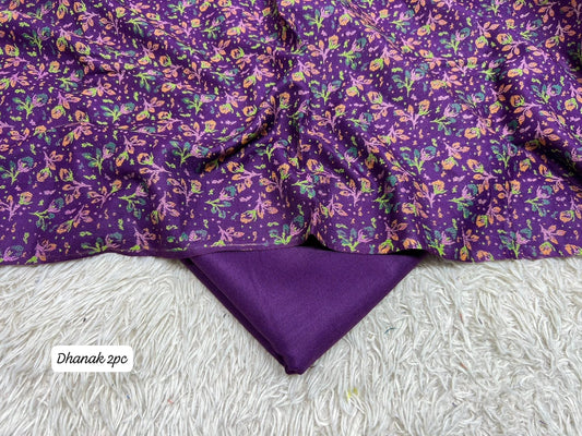 DHANAK | 2 PIECE DIGITAL PRINT UNSTITCHED WINTER SUIT