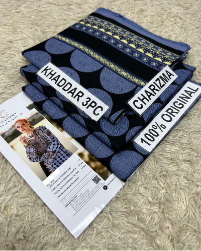 CHARIZMA KHADDAR 3PC SUIT