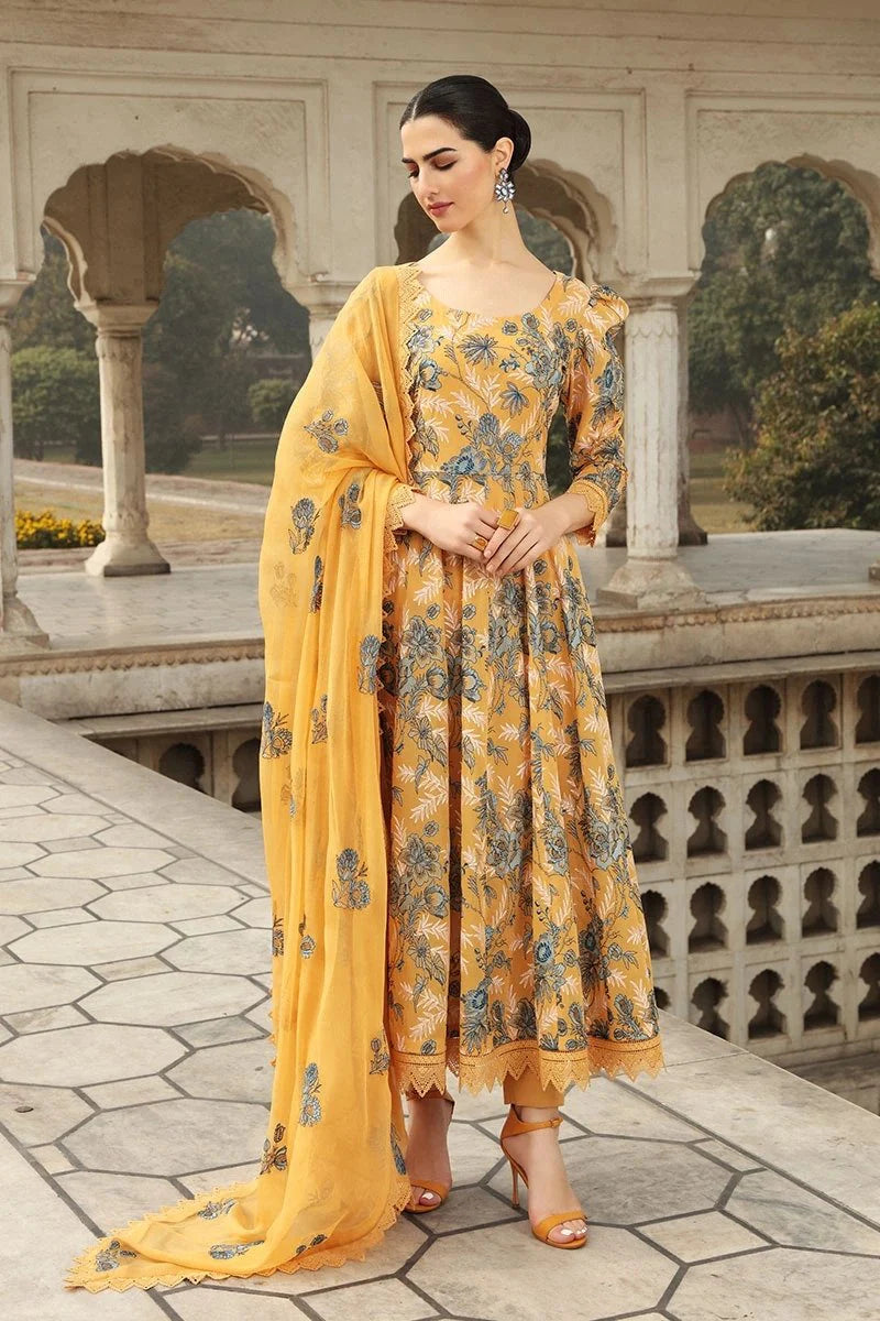 BAREEZE EXCLUSIVE EMBROIDERED DHANAK UNSTITCHED 3PC SUIT