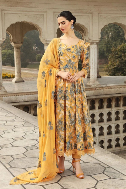 BAREEZE EXCLUSIVE EMBROIDERED DHANAK UNSTITCHED 3PC SUIT