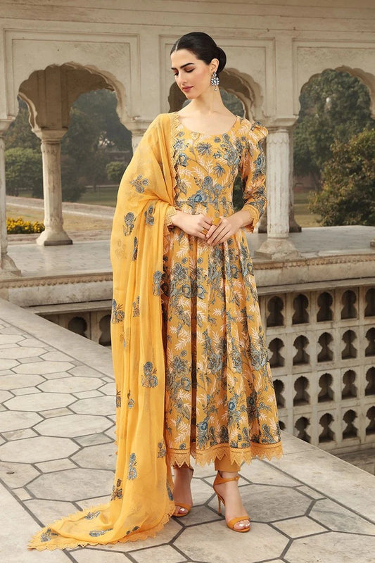 BAREEZE EXCLUSIVE EMBROIDERED DHANAK UNSTITCHED 3PC SUIT