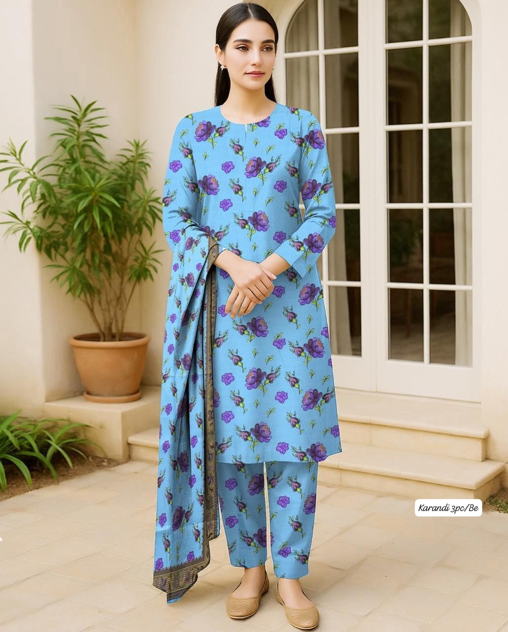 KARANDI 3PC DIGITAL PRINT PREMIUM QUALITY