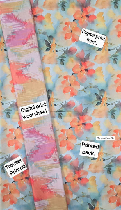 KARANDI 3PC DIGITAL PRINT PREMIUM QUALITY