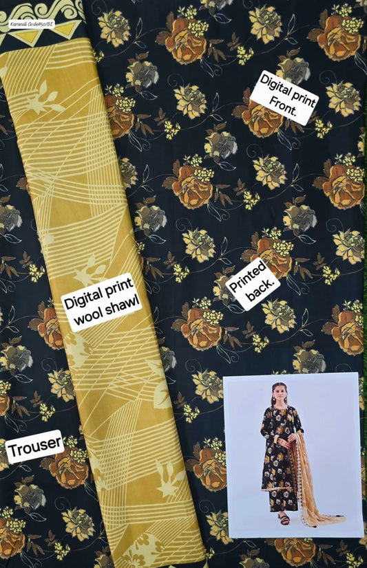 KARANDI 3PC DIGITAL PRINT PREMIUM QUALITY