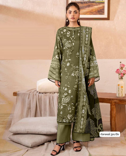 KARANDI 3PC DIGITAL PRINT PREMIUM QUALITY