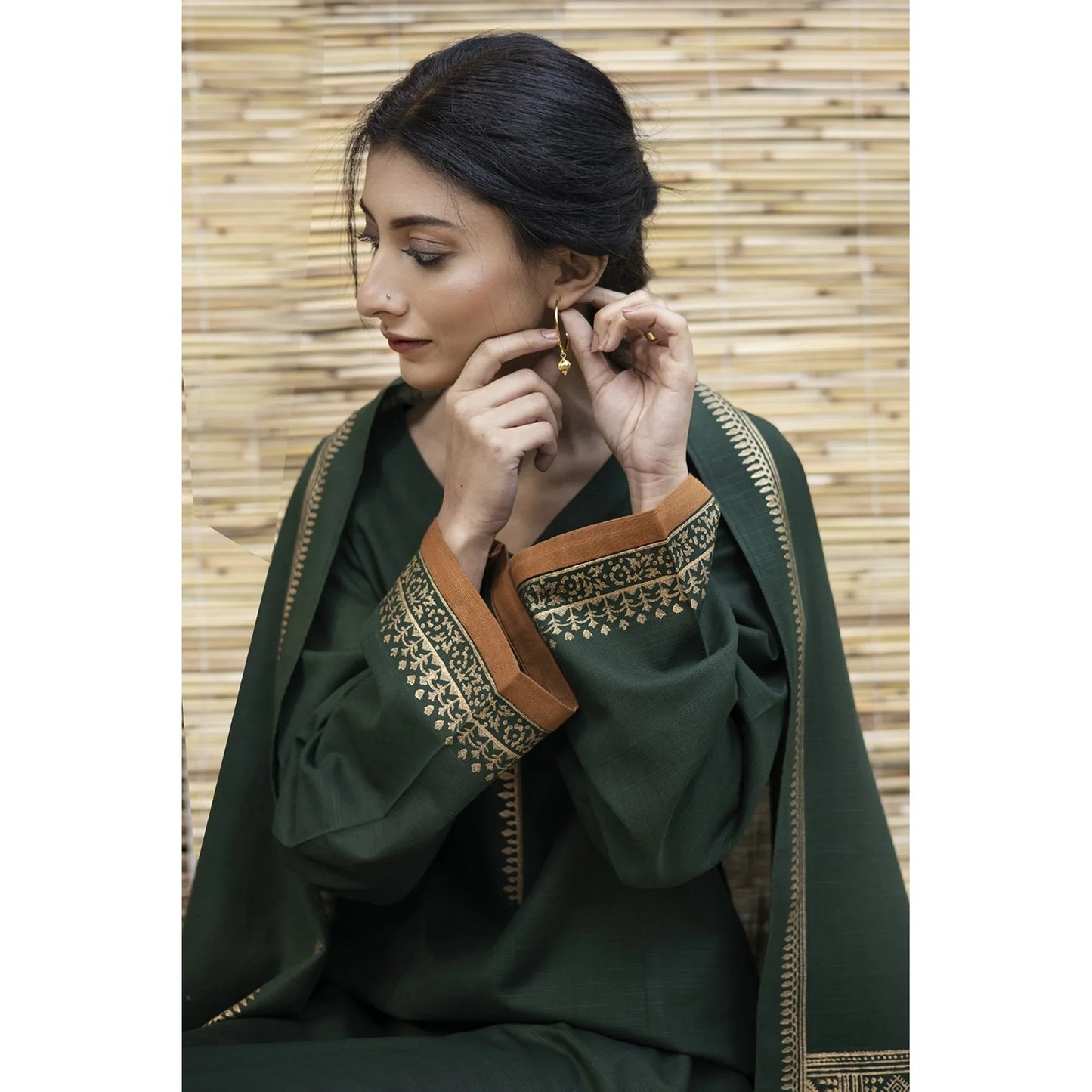 DYOT | DHANAK 3 PIECE BRANDED QUALITY UNSTITCHED WINTER SUIT