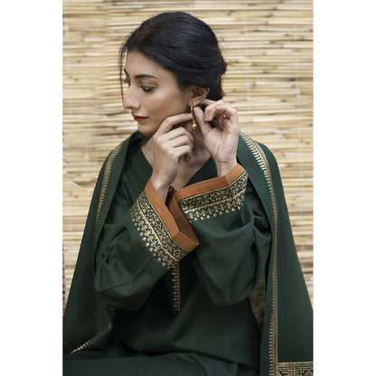 DYOT | DHANAK 3 PIECE BRANDED QUALITY UNSTITCHED WINTER SUIT