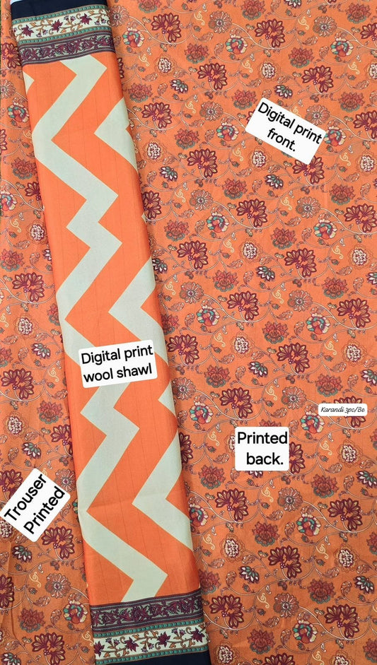 KARANDI 3PC DIGITAL PRINT PREMIUM QUALITY