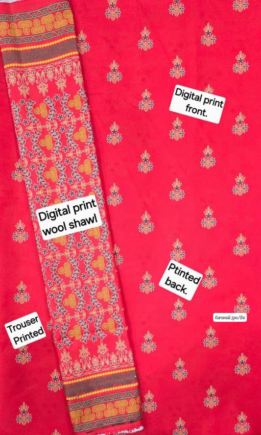 KARANDI 3PC DIGITAL PRINT PREMIUM QUALITY