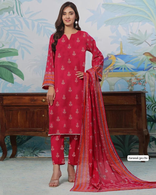 KARANDI 3PC DIGITAL PRINT PREMIUM QUALITY