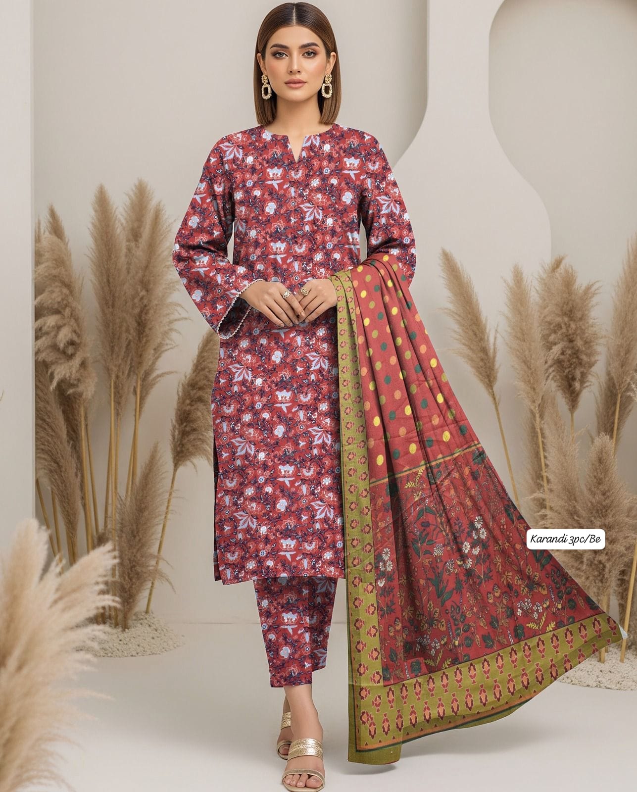 KARANDI 3PC DIGITAL PRINT PREMIUM QUALITY