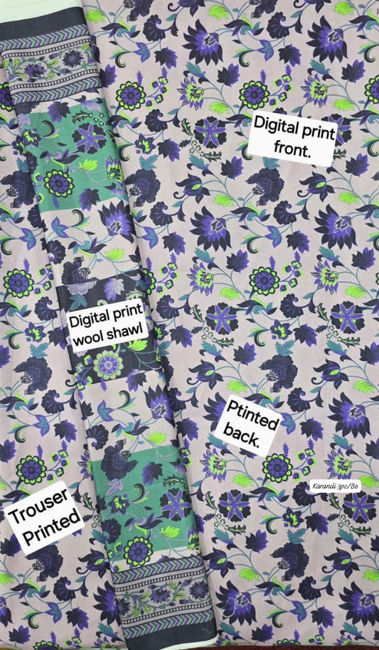 KARANDI 3PC DIGITAL PRINT PREMIUM QUALITY