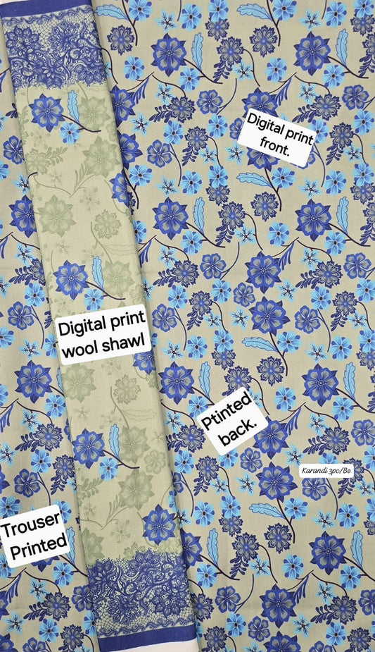 KARANDI 3PC DIGITAL PRINT PREMIUM QUALITY