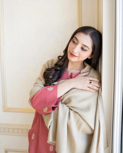 AISLING PREMIUM EMBROIDERED DHANAK UNSTITCHED 3PC SUIT