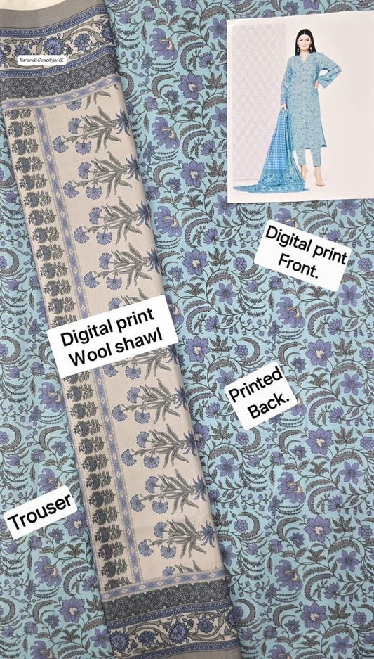 KARANDI 3PC DIGITAL PRINT PREMIUM QUALITY