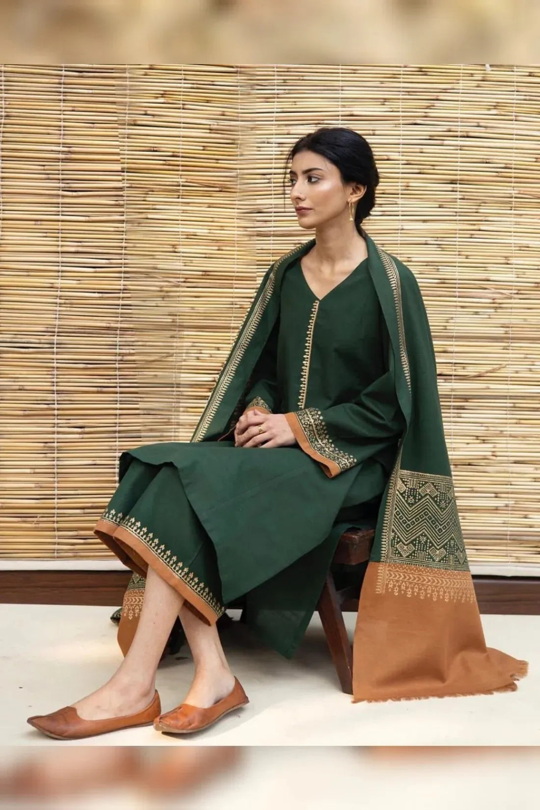 DYOT | DHANAK 3 PIECE BRANDED QUALITY UNSTITCHED WINTER SUIT