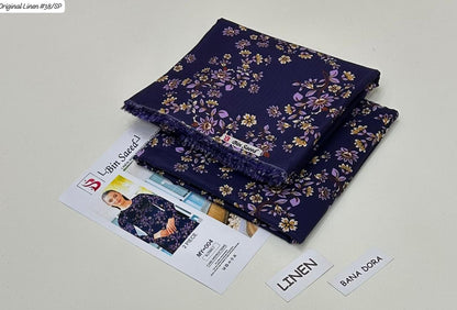 100% ORIGINAL LINEN BIN SAEED 💯💯💯 DIGITAL PRINT BANA DORA LINEN 2PC