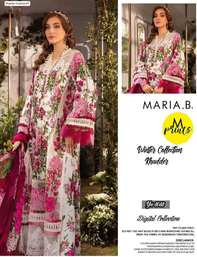 PREMIUM MARIA. B DIGITAL KHADDAR 3PC SUIT