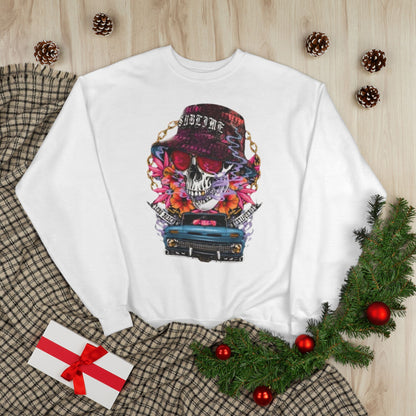 "GANGSTA SKULL / UNISEX SWEATSHIRT"