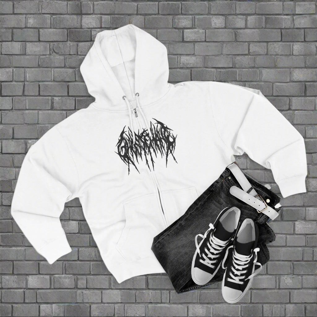 "DEMON'S MARK / ZIPPER HOODIE"