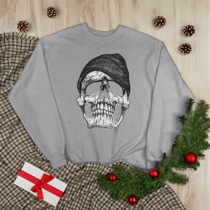 "GANGSTA SKULL / UNISEX SWEATSHIRT"