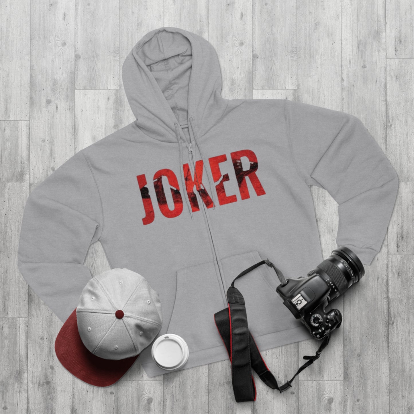 "JOKER / ZIPPER HOODIE"