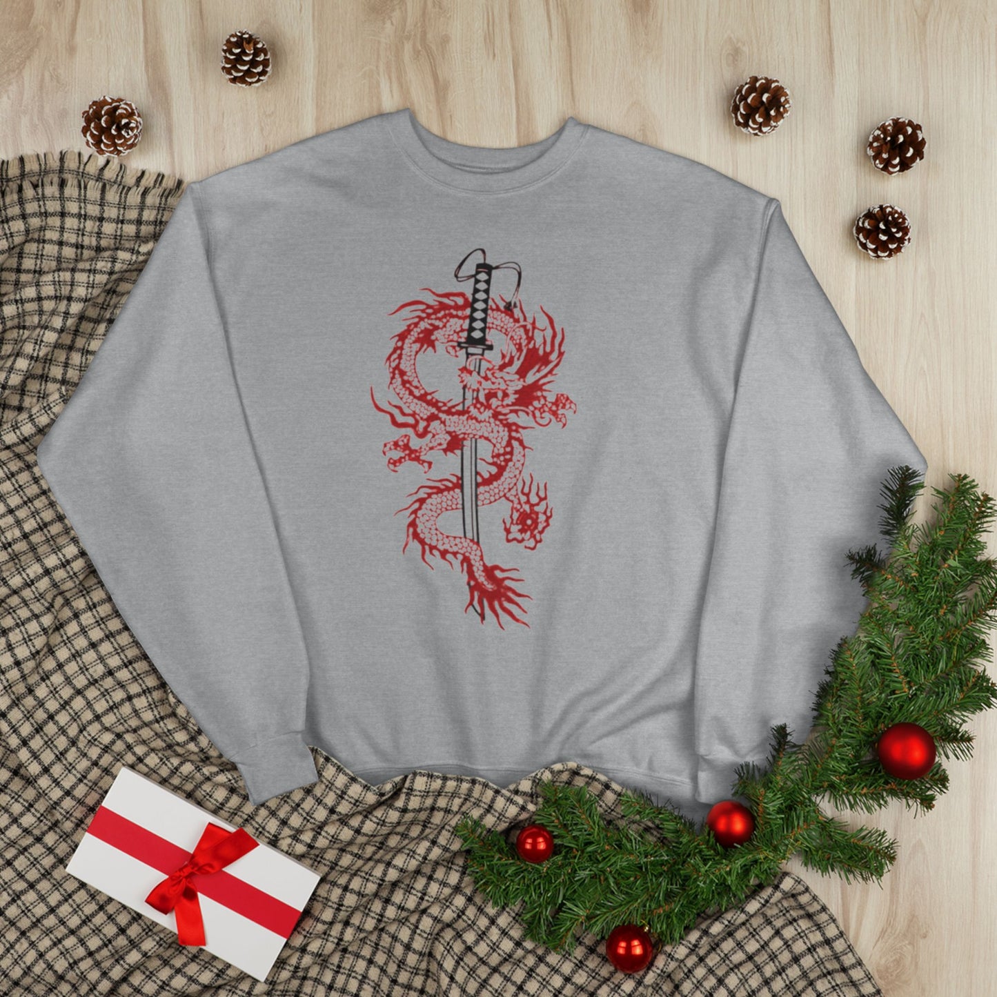 "SAMURAI DRAGON / UNISEX SWEATSHIRT"
