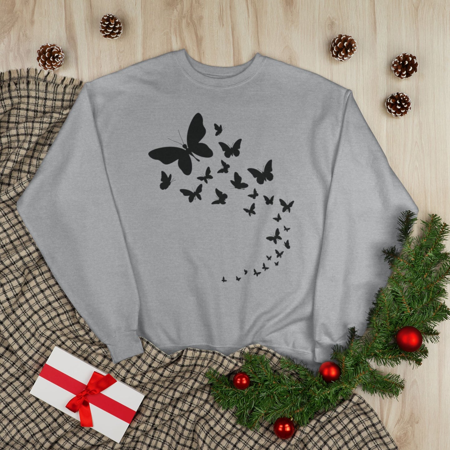 "WINGS OF TRANSFORMATION / UNISEX SWEATSHIRT"