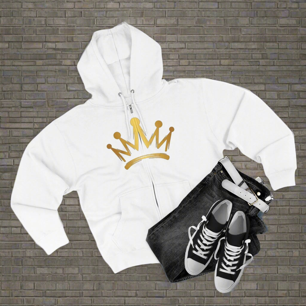 "CROWN / ZIPPER HOODIE"