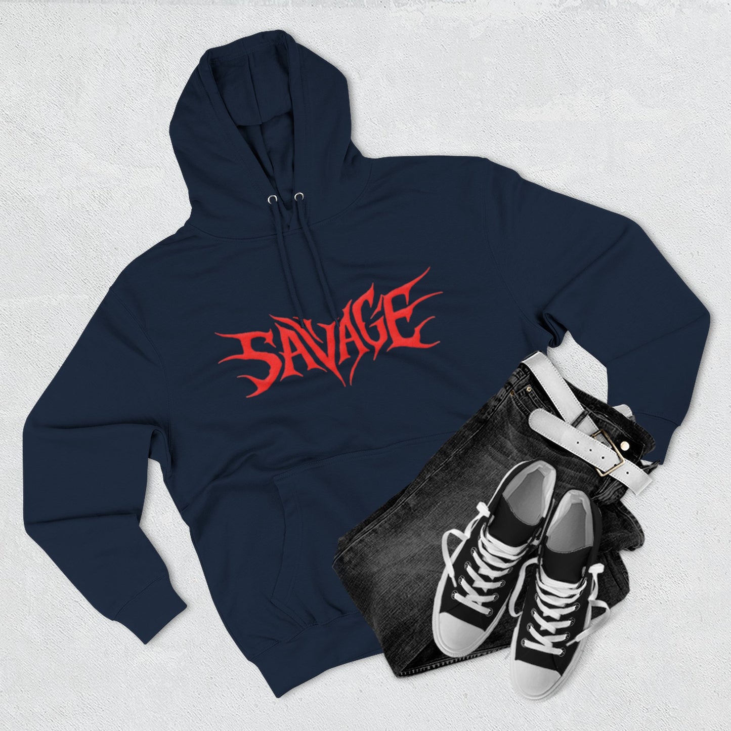 "SAVAGE / UNISEX HOODIE"