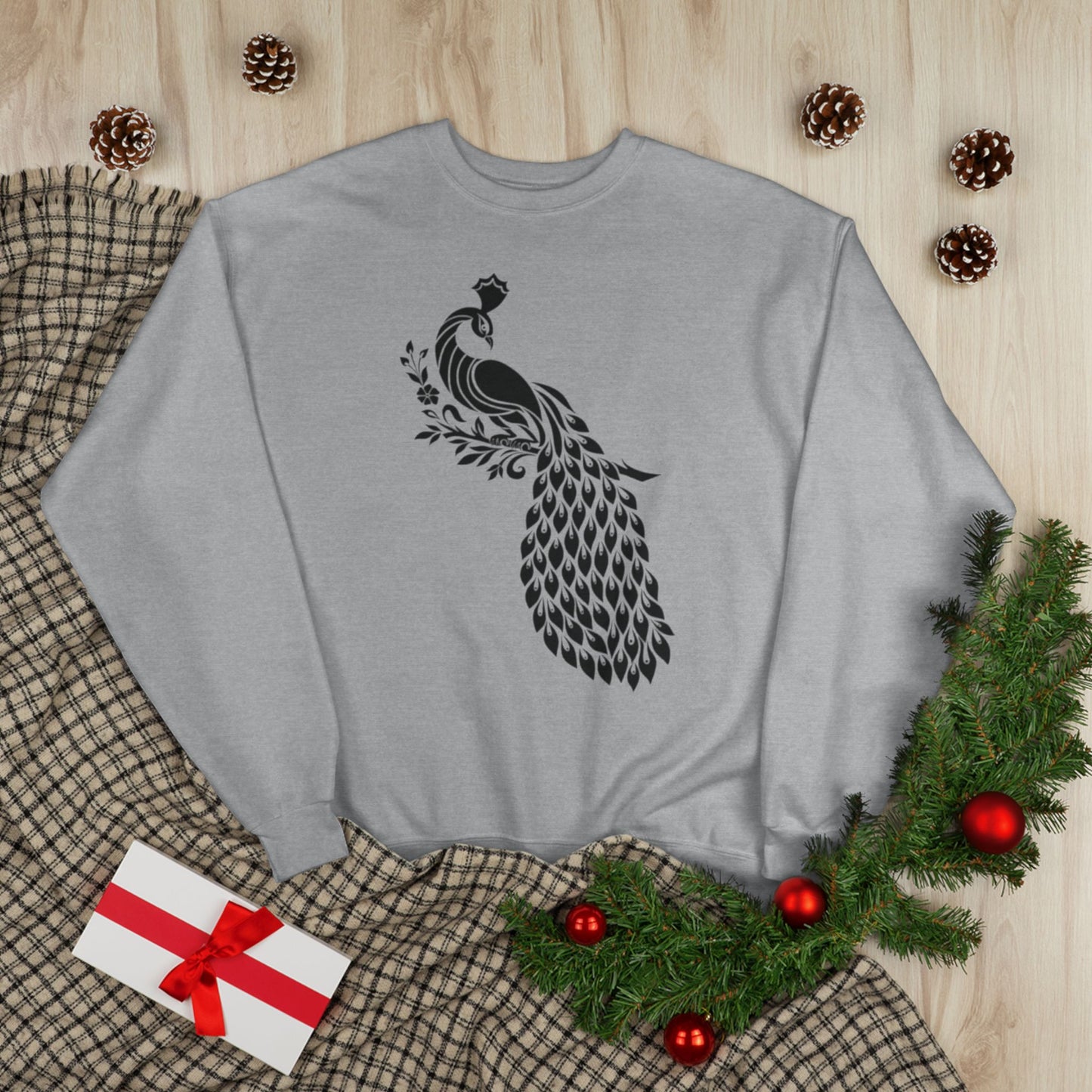 "MAJESTIC PEACOCK / UNISEX SWEATSHIRT"