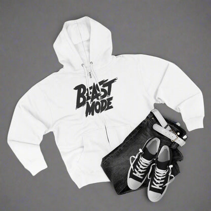 "BEAST MODE / ZIPPER HOODIE"