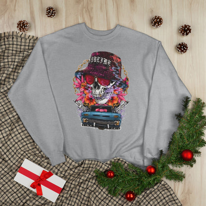 "GANGSTA SKULL / UNISEX SWEATSHIRT"