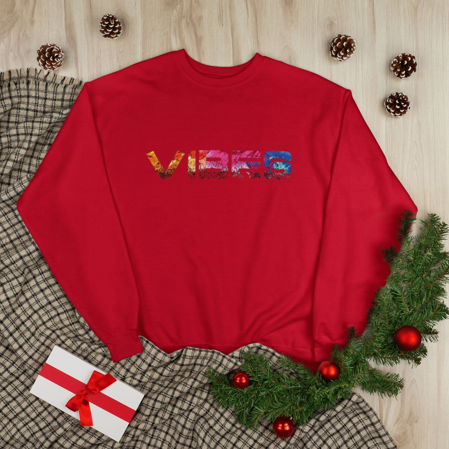"VIBES / UNISEX SWEATSHIRT"